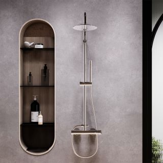 Душевая стойка Damixa Scandinavian Pure 936780300 хром